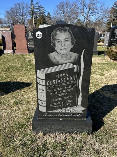 Single Headstones - 5 Star Memorial